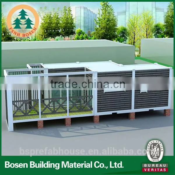 Steel Structure Prefab Flat Pack Container Used Coffee Shop in Australia photo-2