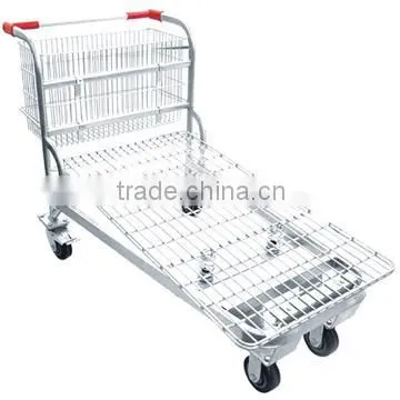 China Manufacturer Flat Warehouse Trolley photo-2