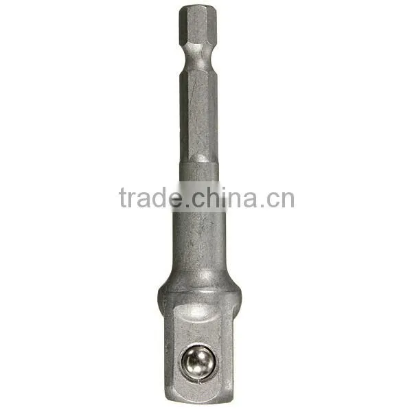 8pcs Sleeve Connecting Rod Head 1/4 1/2 Wind Batch Convert 3/8 1/4 Suite Six Angle Drill Nut Driver Extension Rod photo-2