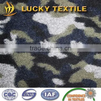 Camouflage Pattern Wool Fabric for Women 4F13019#4