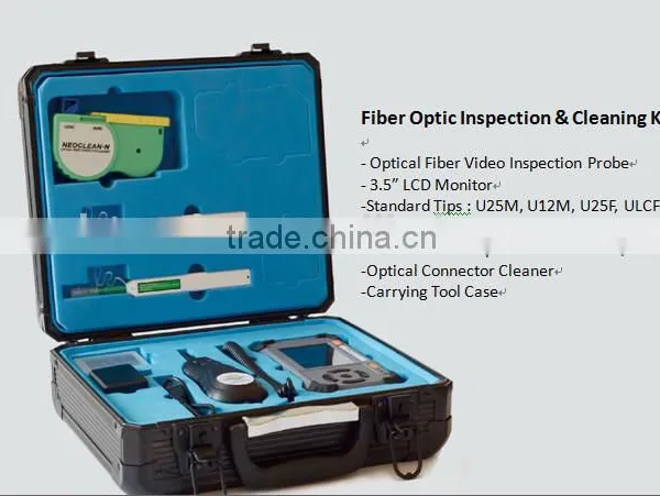 Fiber Optic Connector Cleaning Kit With Sticks, Cassette/Reel/One-click Cleaners photo-3