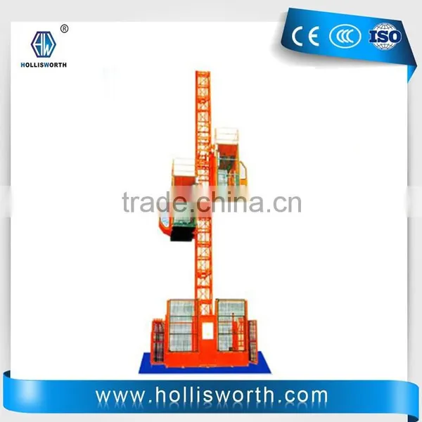 CE Approved Electric Construction Wire Rope Hoist photo-6
