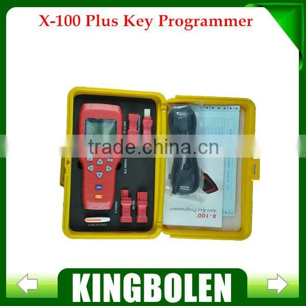 DHL,EMS Free Shipping 2014 Original Newest Professional X-100 + X100 PLUS Auto Key Programmer X100 + Update on Official Website
