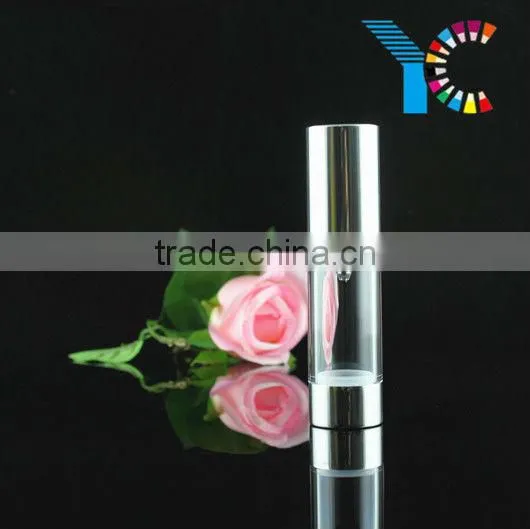 Transparent Bright Airless Cosmetic Pump Bottle Dispenser photo-3