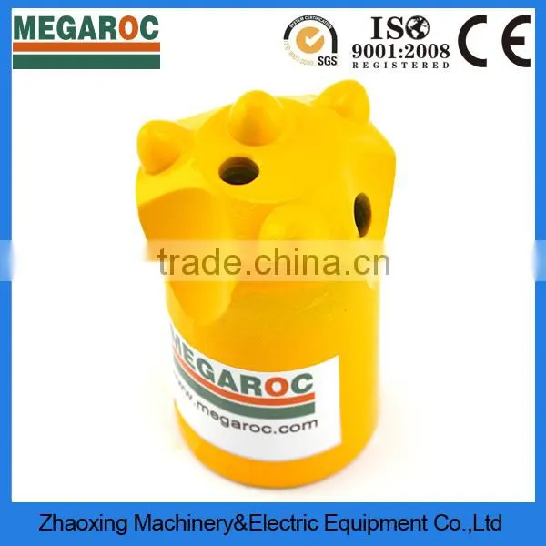 Tungsten Carbide 34mm-43mm Taper Drill Button Bits for Rock Drilling