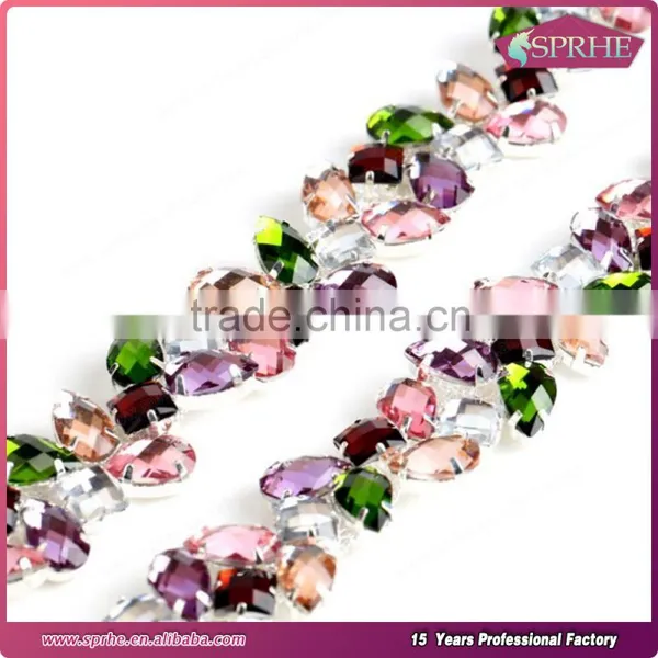Czech Crystal Rhinestone Cup Chain photo-6