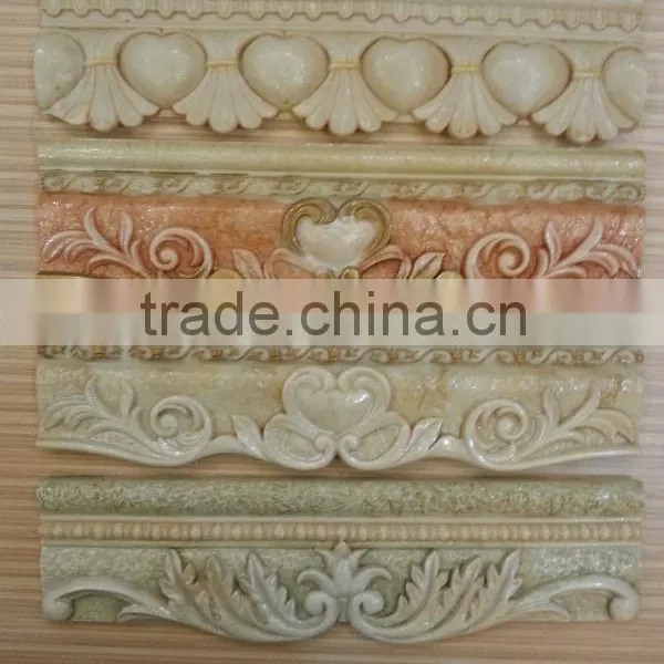 Popular Style of Resin Border Tiles 300x80MM