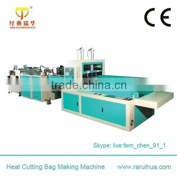 Heat Sealing and Cutting Poly Bag Making Machine Factory photo-4