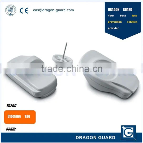 Dragon Guard T040 Anti-Theft Garment Hard Tag, Magnetic EAS Clothing Store Security Tag photo-5