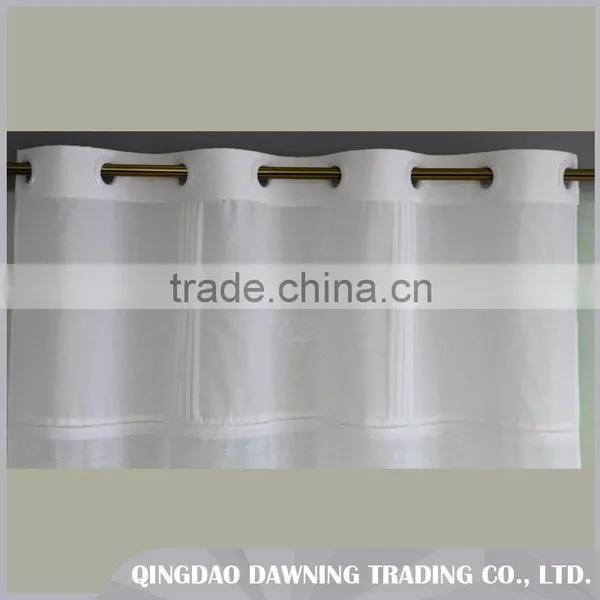 Fine Price Embroidery Window Cotton Curtain photo-3