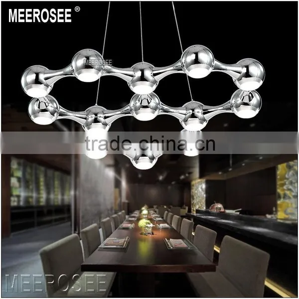Hot Sale LED Chandelier Light Black Silver Modern LED Chandelier Suspension Hanging Lighting 100% Guarantee +Free Shipping