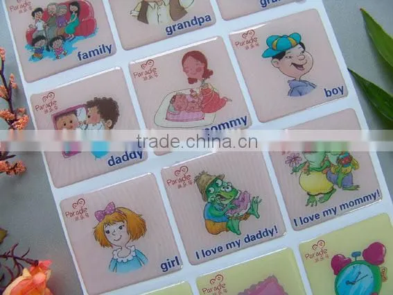 China Factory Custom Epoxy Sticker for Home Decoration photo-3