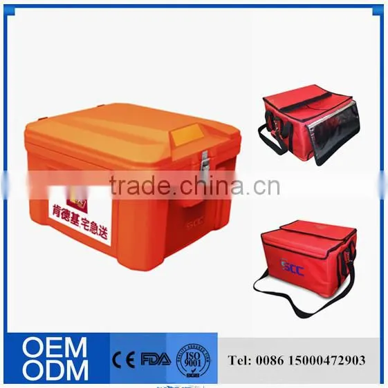 CE, FDA Approval PE Plastic Delivery Box for Fast Food, for Restaurant Use photo-2