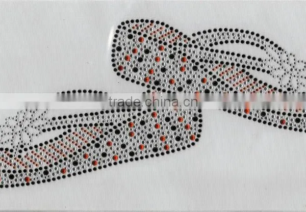 Promotional and Fancy Rhinestone Shoe Designs