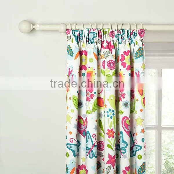 Sheer Flower Design Fabric Wholesale Curtain photo-2