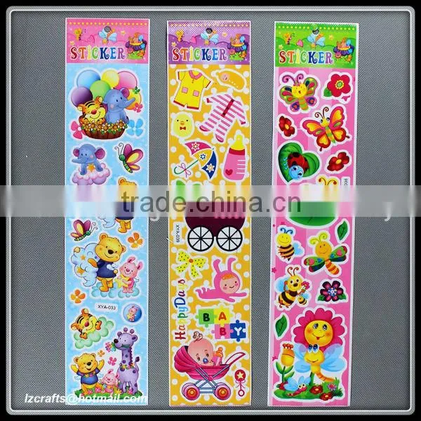 Fashion Non-woven Fabric Stickers/non-woven Fabric Stickers,foam Bath Sticker for Kids