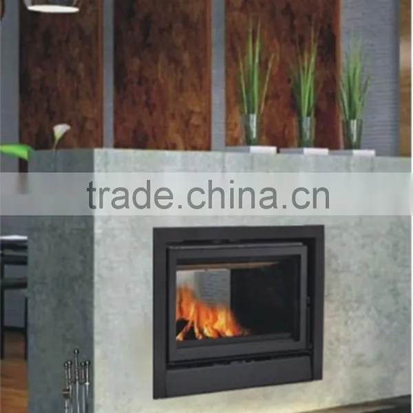 2 Sided Corner Wooden Fireplace photo-3