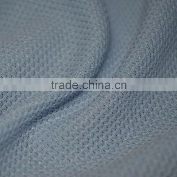 Weft Knit Quick Dry 100% Polyester Fabric DTY Huzhou Textile Jacket Factory