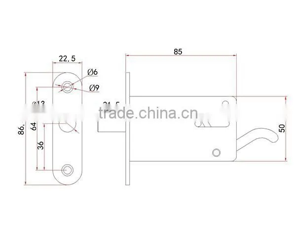 China Supplier Factory Steel Safety Cylinder Door Lock photo-3