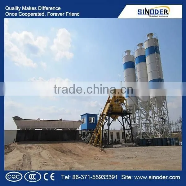 Sinoder Brand Precast Concrete Machinery Stationary Concrete Mixer photo-5