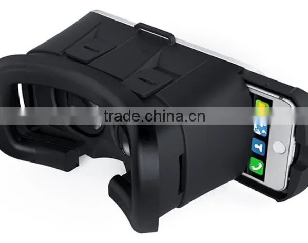 2016 New 3D Product !!! Polarizer 3d vr Glasses Google Cardboard With Blue Film and Remote Controller Virtual Reality vr Box 2.0 photo-4