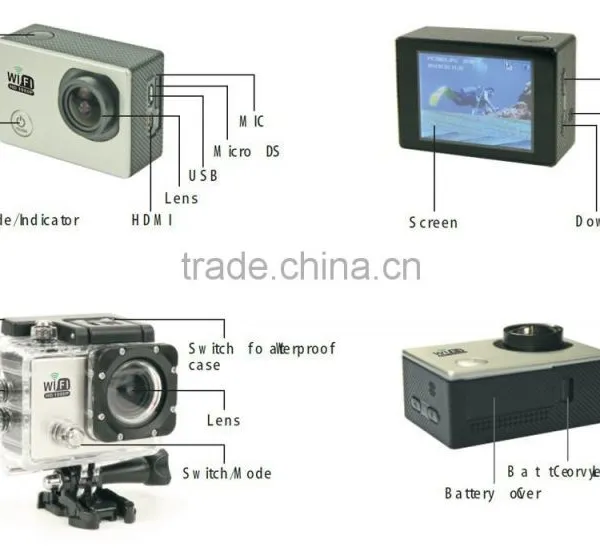 sj 6000 Action Camera With AVI Line for Drones/Aerial photo-4