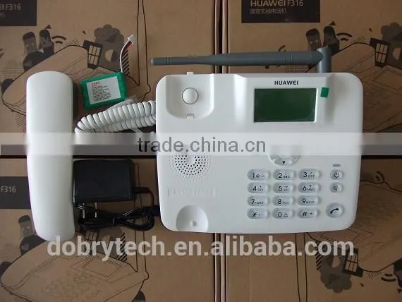 New Huawei F316 GSM Wireless Desk Telephone,GSM FWP, Table Phone With FM Radio and Button Backlight 850/900/1800/1900MHZ photo-4