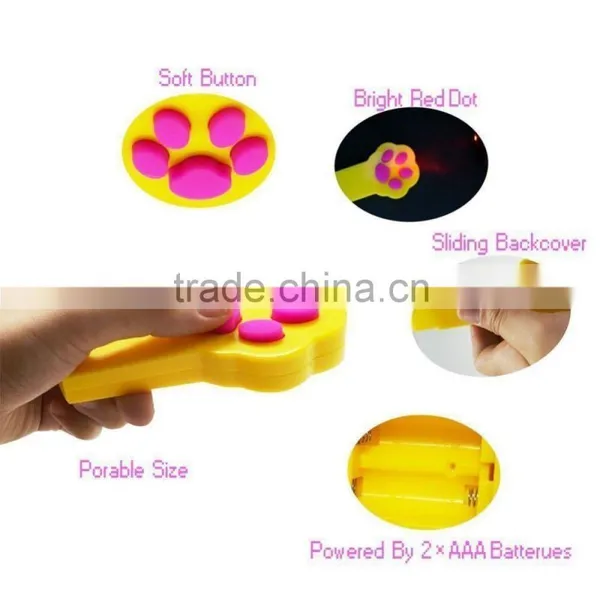 Electric Funny Cat Stick Fun Interactive Pet Toys Laser Pointer With Light Cat Toys photo-2