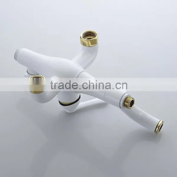 2016 New Modern Bathroom Shower Set,white Painted Rainfall Shower Set photo-5