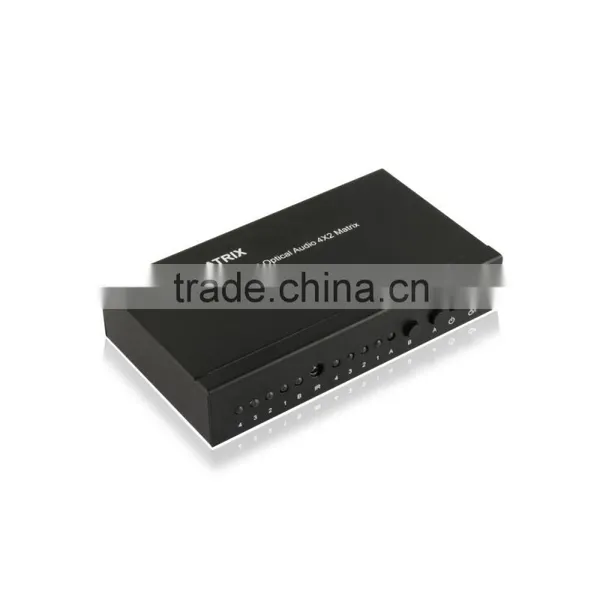 2 TOSLINK SPDIF+2COAXIAL to TOSLINK+L/R RCA+3.5mm Audio Matrix Support LPCM2.0/DTS/AC3 photo-2