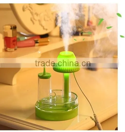 Functional Air Purifier With Table Lamp for Room/ Green Buds Humidifier photo-3
