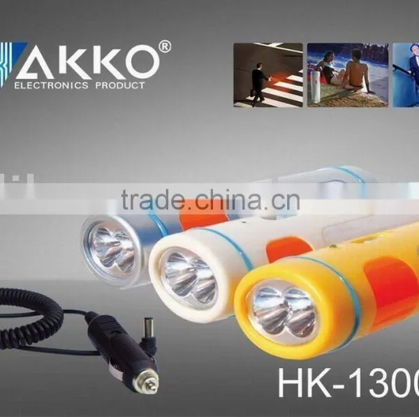 HAKKO Rechargeable Solar Torch in LED Flashlights