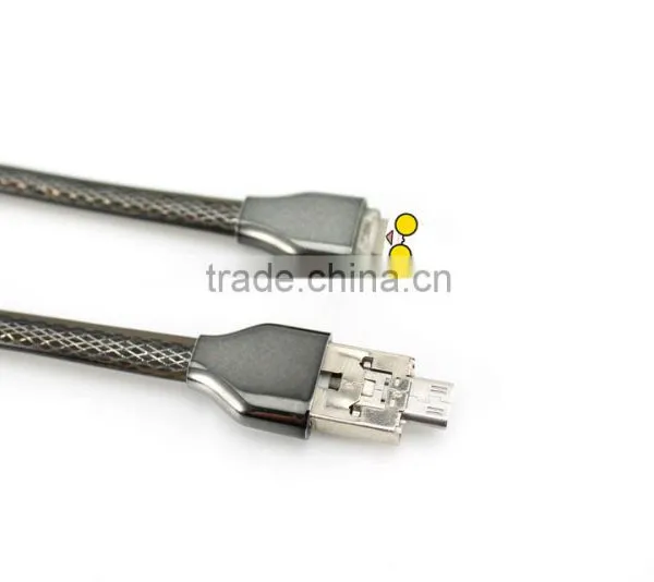 Top Sell Nylon Fabric Braided Usb OTG Cable for Mobile Phone for IPhone 6