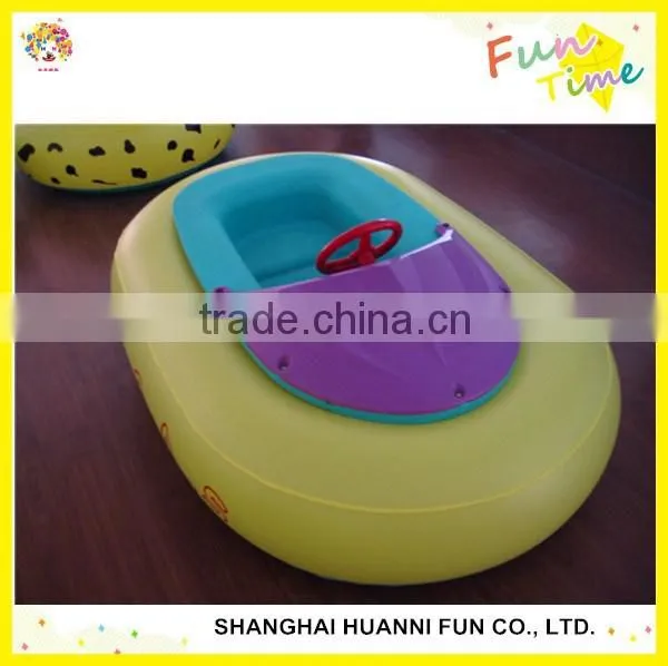 2015 Newly Design Kids Motorized Bumper Boat With PVC Inflatable Tube Factory photo-3