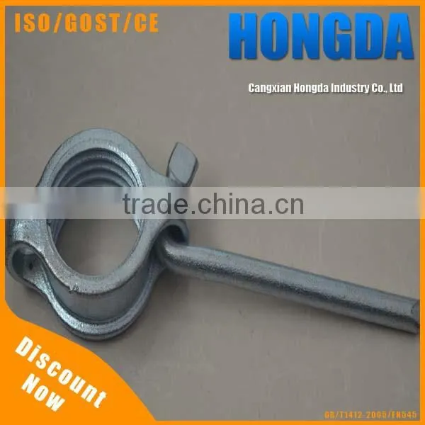Forged Kad-Screw Nut Galvanized Adjustable Screw Base Jack Nut With Handle photo-3