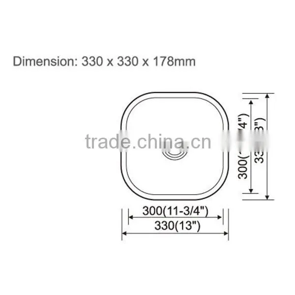 Undermount Single Bowl Sink in the Kitchen Room, Water Saving Kitchen Sink photo-2