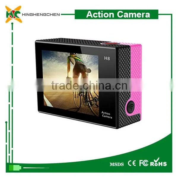 Dual Screen Sport Camera for H8 Wifi Underwater 4k ip Camera photo-6