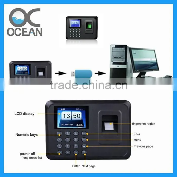 Wholesales Remote Identification System Fingerprint Time and Attendance System photo-3