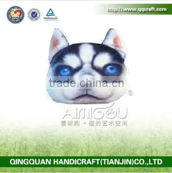 Aimigou Wholesale Hot Sale Fashion Stuffed Bolster Cat Dog Face Pillow photo-3