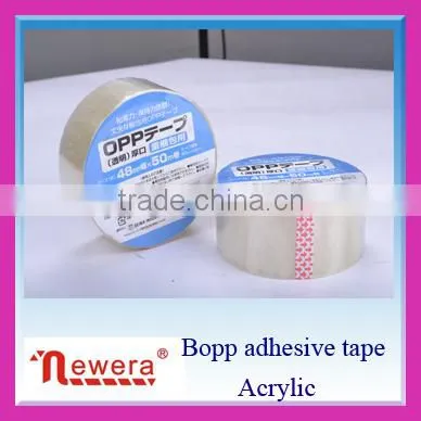 Hot Sale Individual Package 48mm Wide Clear Bopp Film Adhesive Gum Packing Tape photo-5