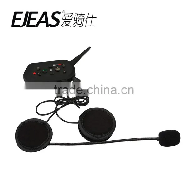 2016 New E6 6 Riders Full Duplex Talk at Same Time bt Interphone Bluetooth Motorcycle Helmet Intercom OEM for Sales photo-4
