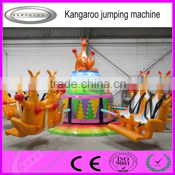 Outdoor Playground Amusement Kid Rides Jumping Kangaroo Manufacture for Sale photo-5
