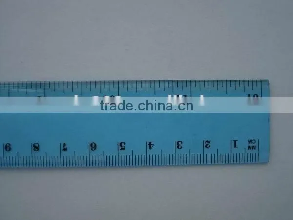 Plastic Straight 30cm Ruler for OEM Design photo-3