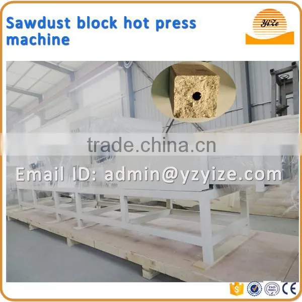 Wood Sawdust Pallet Feet Block Making Machine/ Sawdust Hot Pressing Machine photo-3
