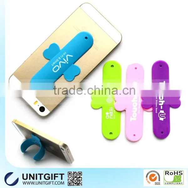 Colorful Phone Stand Silicone Mobile Phone Display Stand With Custom Logo photo-2