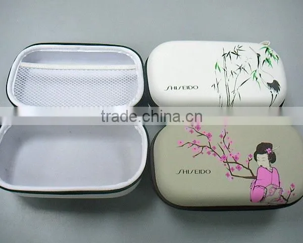GC--Top Selling Nylon EVA Foam Shockproof Cover Case Durable EVA Cosmetic Hard Case