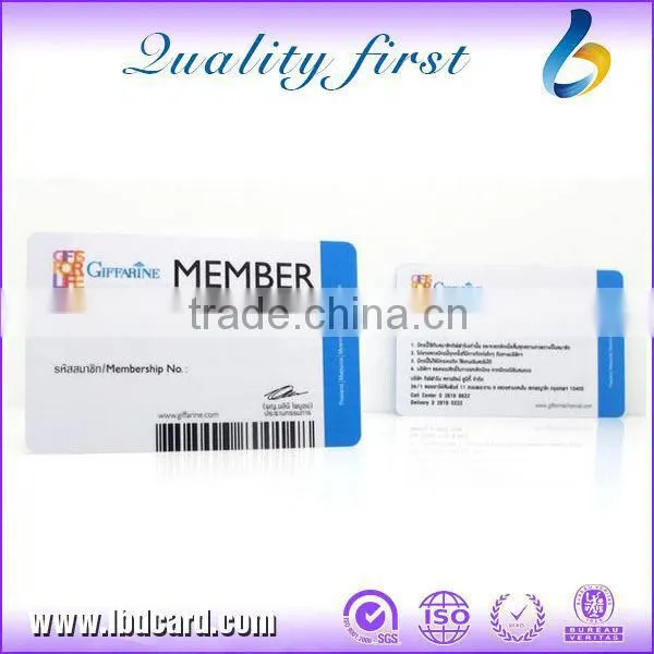 MIFARE Plus X4k Barcode Cards PVC Chip Cards photo-3