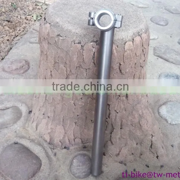 Titanium Seat Post for Road Bike Frame or Mountain Bicycle Frame 27.2 31.6 or 31.8 photo-3