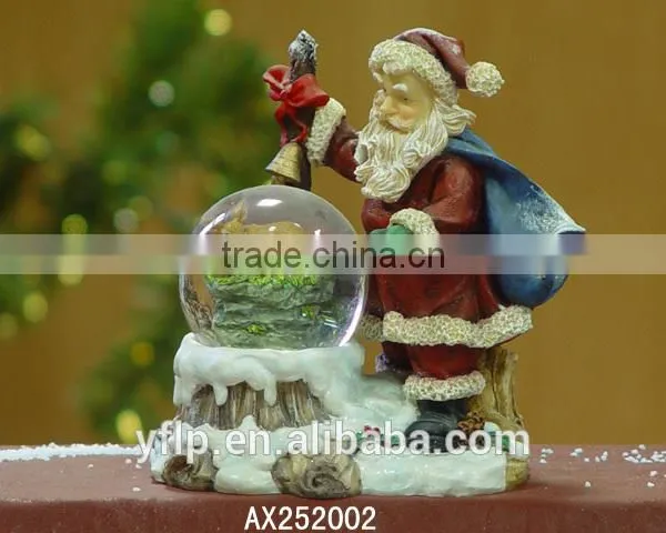 Christmas Decoration Resin Snow Globe Glass Snow Globe Crafts photo-3