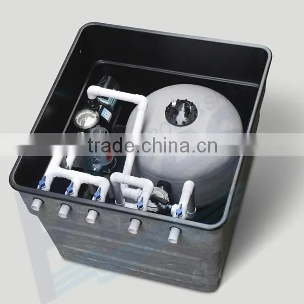 High Filtration Accuracy Integrative Swimming Pool Sand Cap Filter PK8011 photo-3